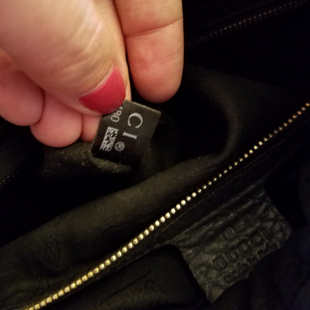 Gucci Gray/Blue Leather Women's Bag - Picture 2 of 8